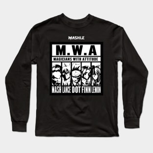 MASHLE: MAGIC AND MUSCLES (M.W.A. MAGICIANS WITH ATTITUDE) Long Sleeve T-Shirt